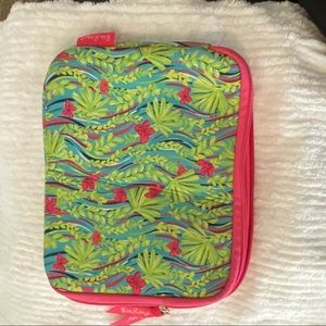 EUC Lilly Pulitzer iPad tablet neoprene case